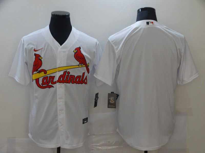 Men St.Louis Cardinals Blank White Game Nike MLB Jerseys Men St.Louis Cardinals Blank White Game Nike MLB Jerseys
